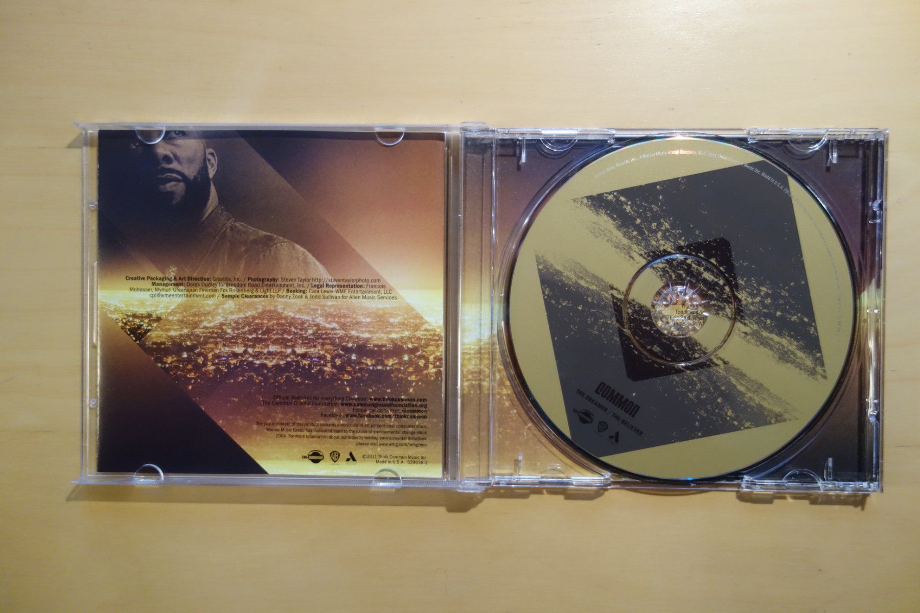 CD: Common - The Dreamer/The Believer – Usato da Romainmôtier venduto da Oaxaca9 1