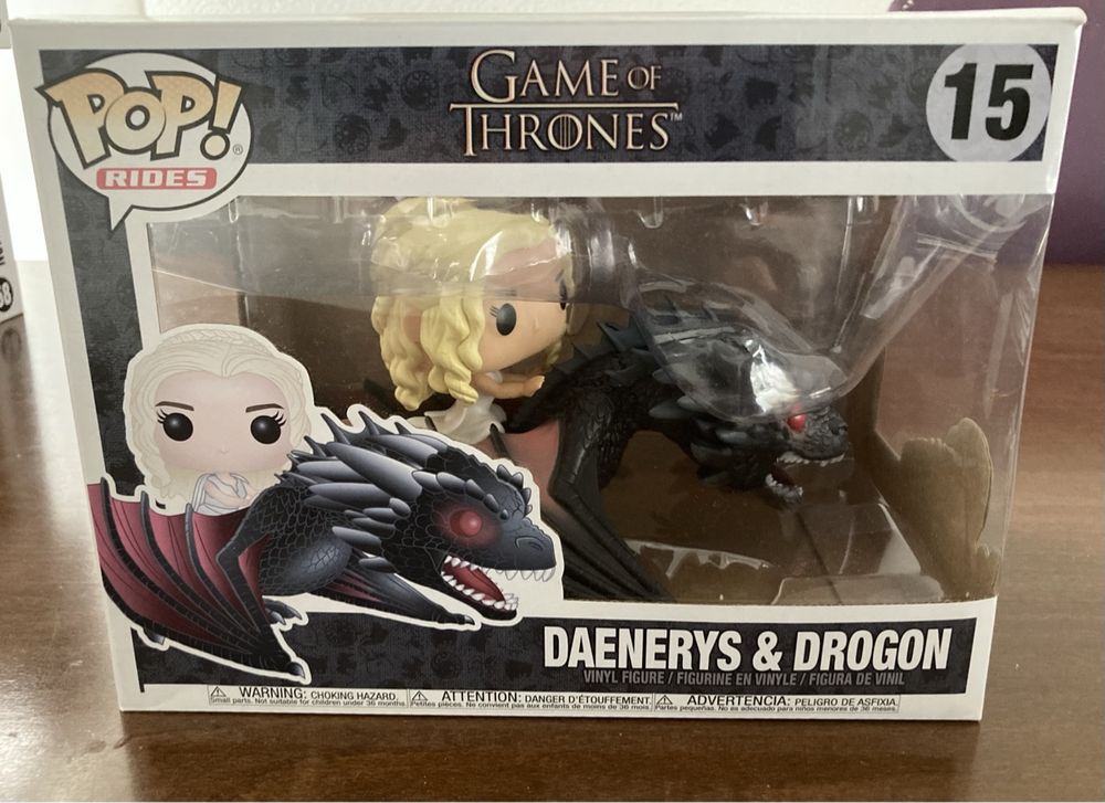 Funko PoP Daenerys & Drogon #15 Figur GoT Game Throne Drache (Neu (gem?�ss Beschreibung)) in Lyss 