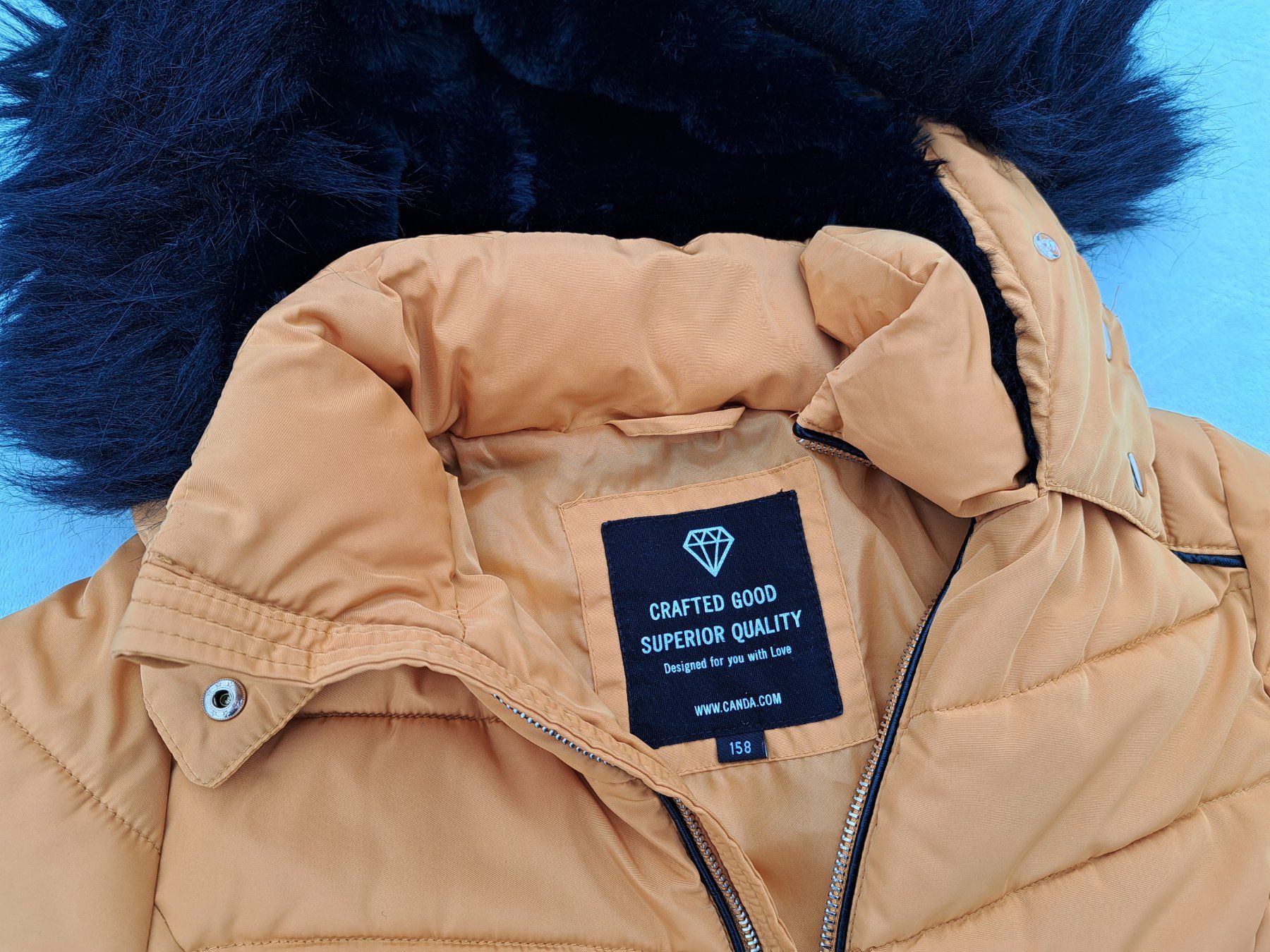 C&A Giacche & Cappotti: Neuwertige Canda Winterjacke Gr. 158 – Nuovo (secondo la descrizione) da Gysenstein venduto da joshuas81 2