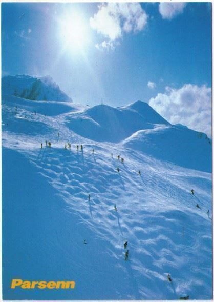 Cartoline postali: Davos - Parsenn Skigebiet – Usato da Binningen venduto da Mountainrider