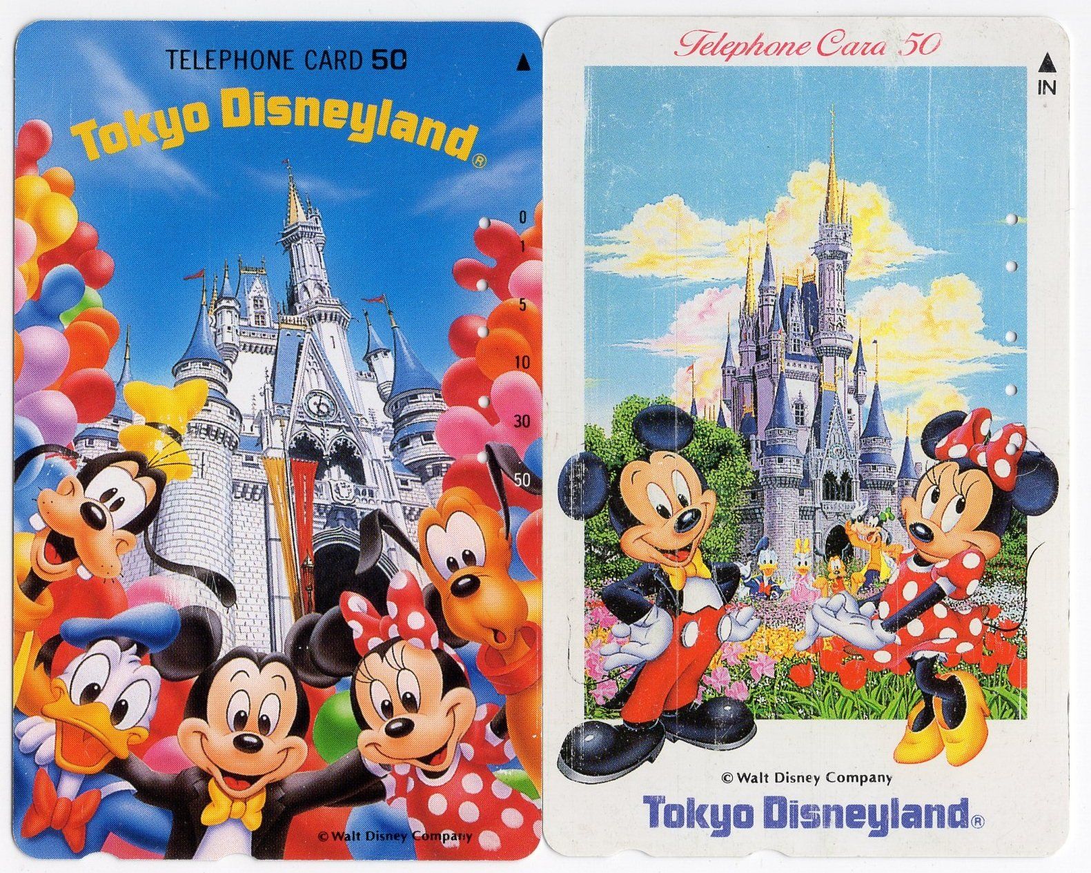 Schede telefoniche: 2 Disney Comic Telefonkarten aus Japan – Usato da Eglisau venduto da Chperfins
