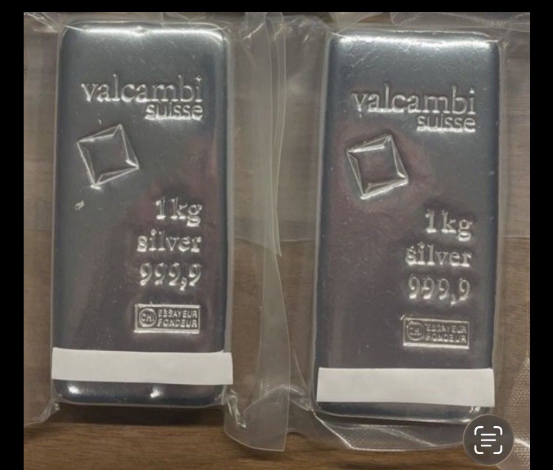 Edelmetalle: 2 Kilo Silberbarren Valcambi NEU! – Neu und originalverpackt aus Riken AG von kusi0010
