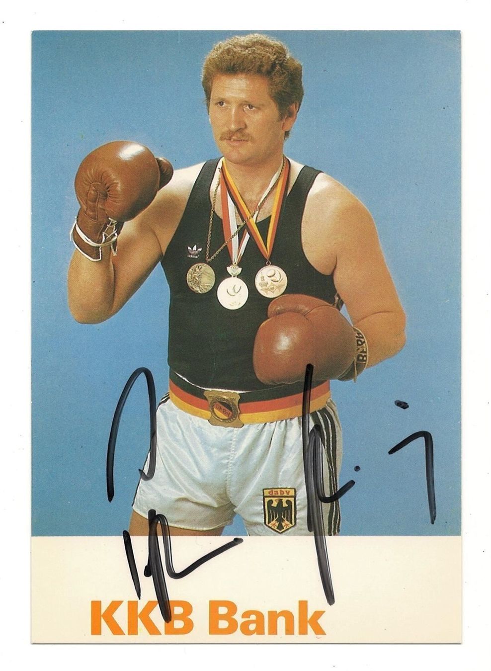 Autografi: PETER HUSSING AUTOGRAMM - BOXER / BOXEN – Usato da Basel venduto da verano1000