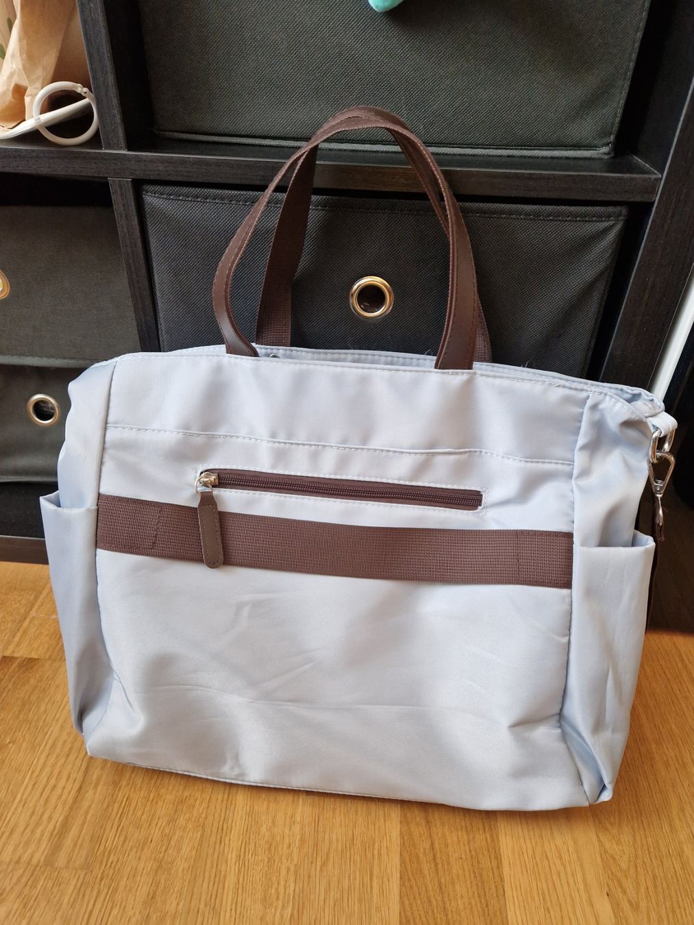 Borse: hellblaue Laptoptasche mit Umhängeriemen – Usato da Niederrohrdorf venduto da Miripfiri 2