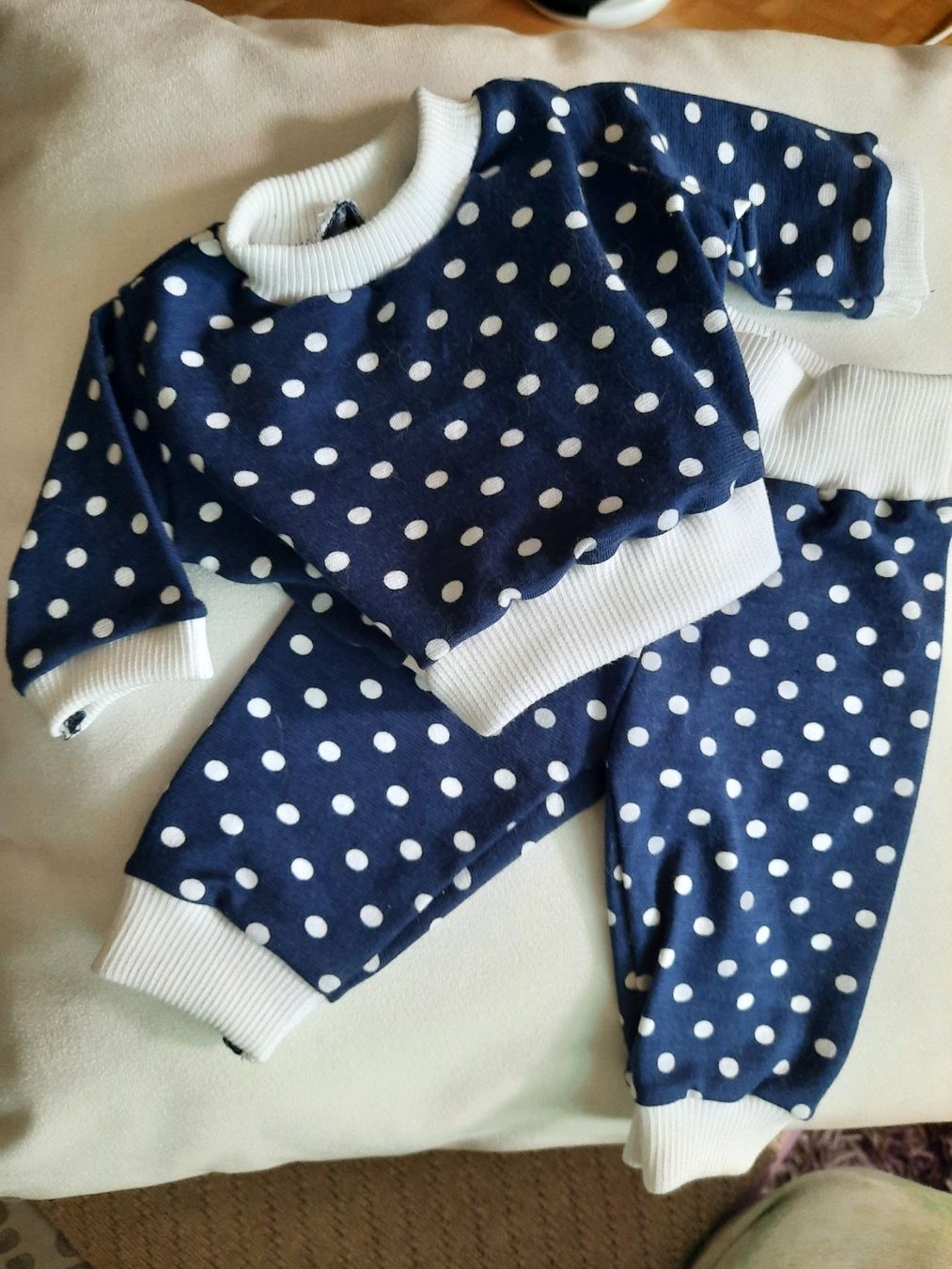 Puppen: Puppen-Pyjama, Baumwolle, Handarbeit / NEU – Neu (gemäss Beschreibung) aus Allschwil von saphira012