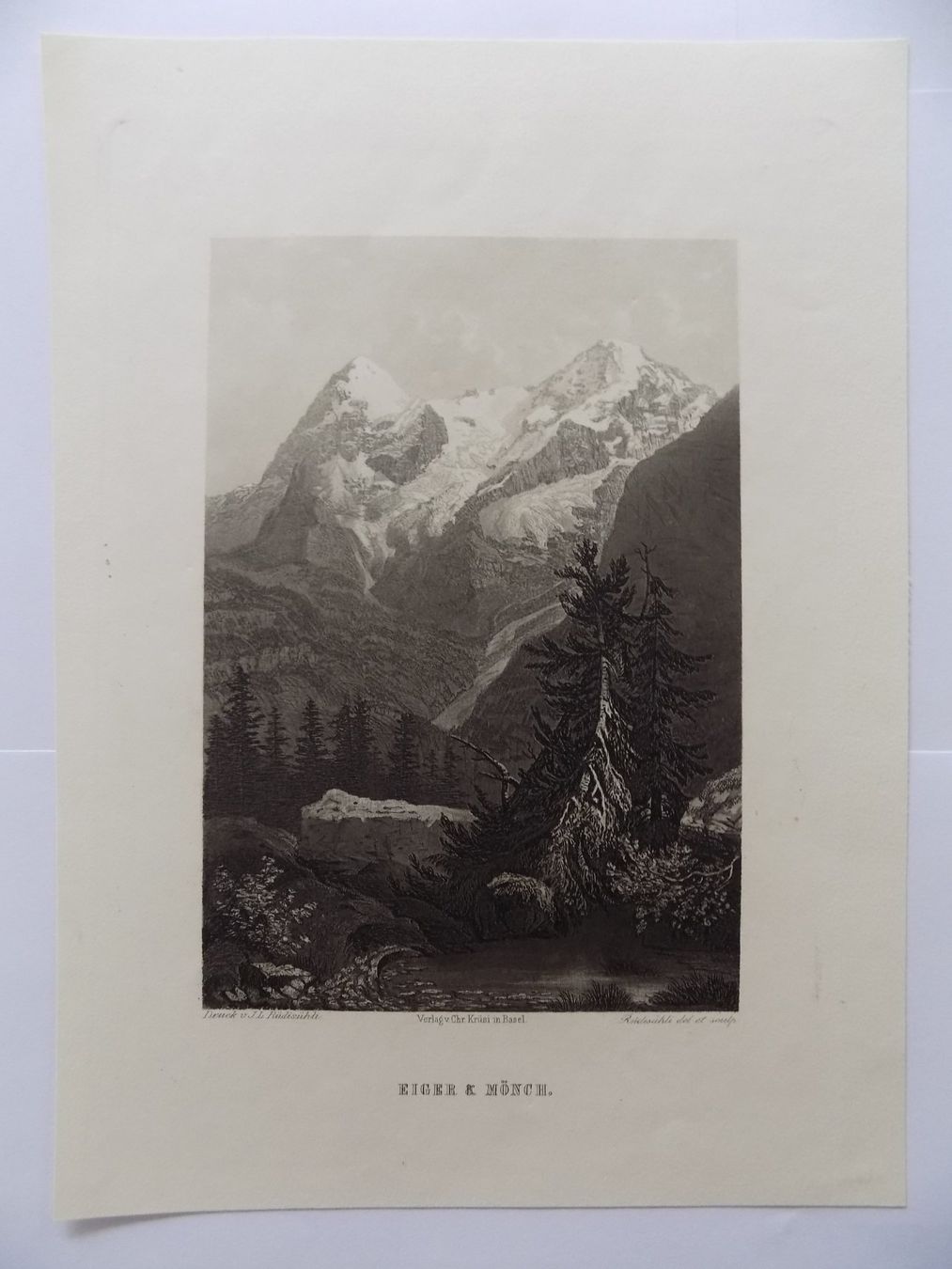 Stiche: Eiger & Mönch – Gebraucht aus Risch von Rischli15