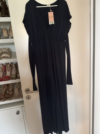 Damen Jumpsuit Cache Coeur dunkelblau Grösse 42