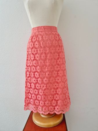 TARA JARMON ROCK 34 XS HÄKELEI TOP ZU BLUSE TUNIKA JACKE