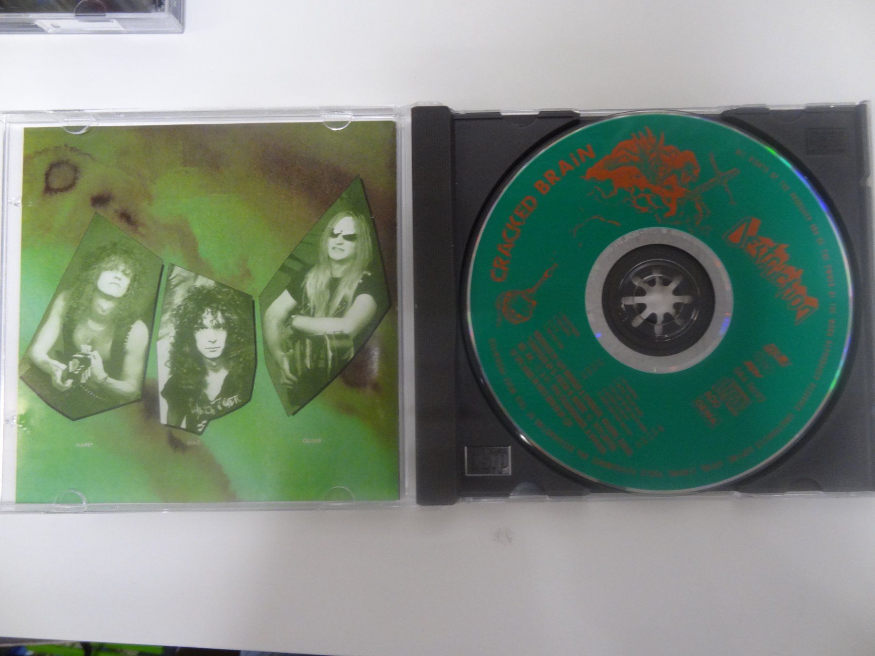 CD: Destruction - Cracked Brain CD - Thrash Metal Klassiker! – Usato da luzern venduto da musicandart 2