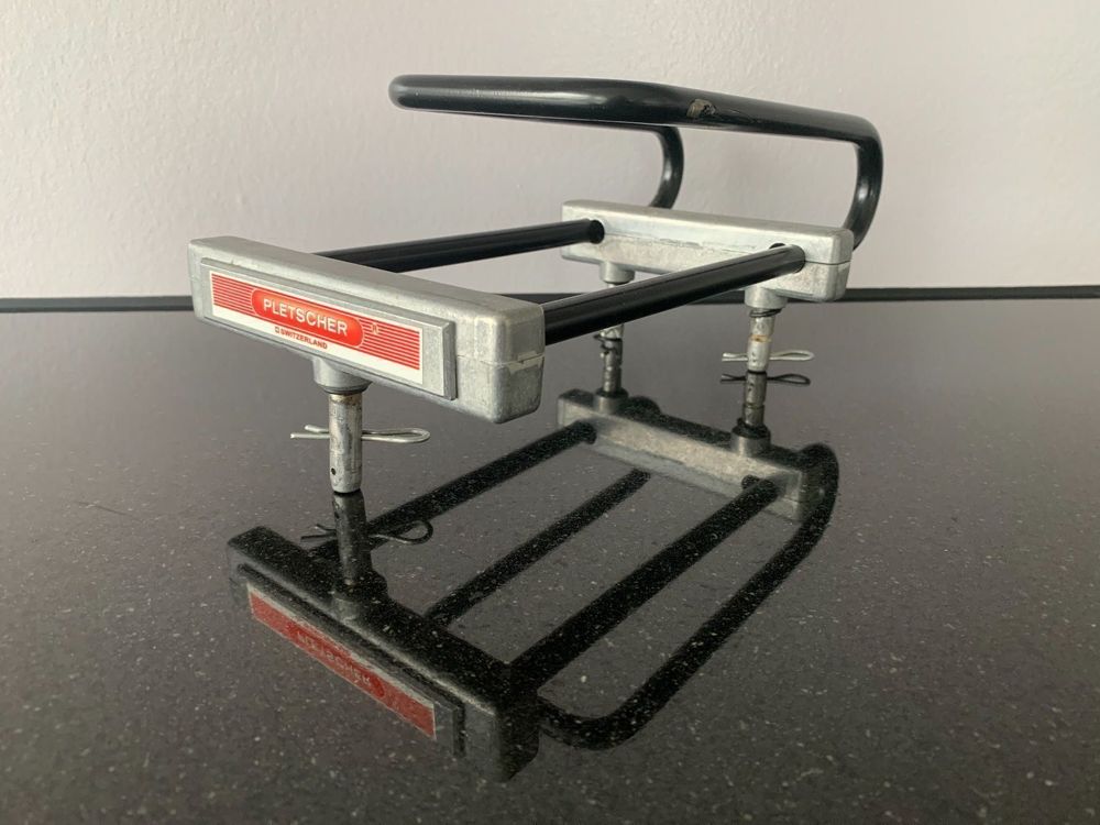 Pletscher Kindersitzadapter 2128316000 - Schwarz 15x15x8 Cm Für Fahrrad Kindersitze