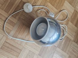 2 Silver Globe Spotlights - Silberne Kugelstrahler