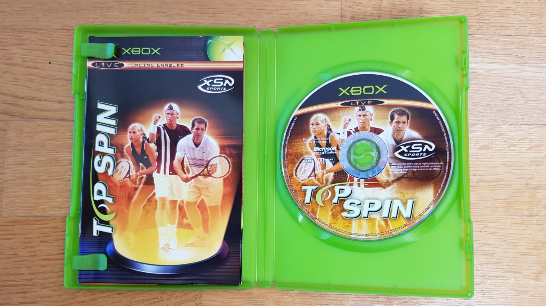 Microsoft Giochi: Top Spin - XBOX - PAL – Usato da Lausanne 26 venduto da HipstersCollectibles 2