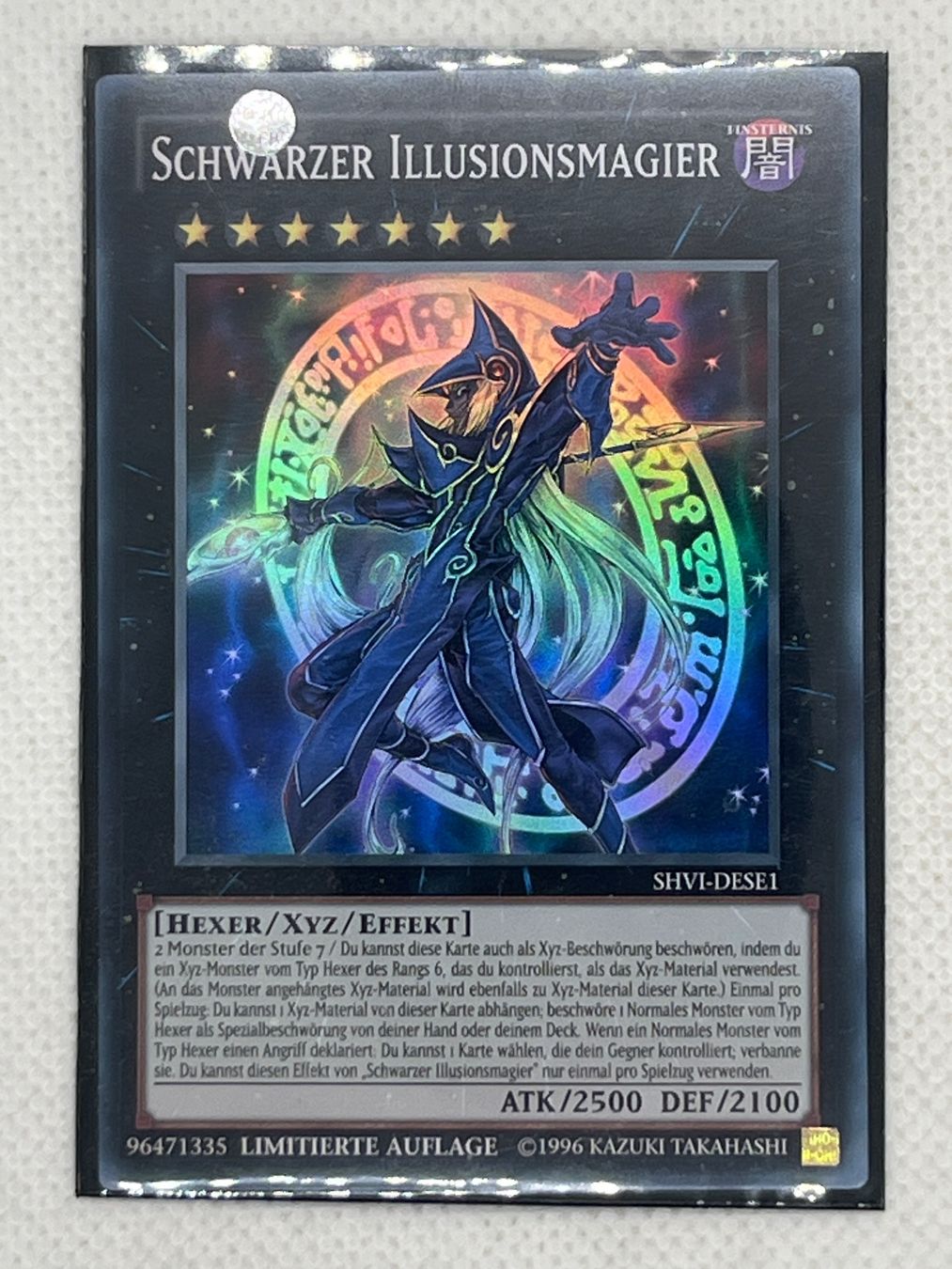 Yugioh Carte collezionabili: Schwarzer Illusionsmagier – Usato da Hinterkappelen venduto da Kim1992