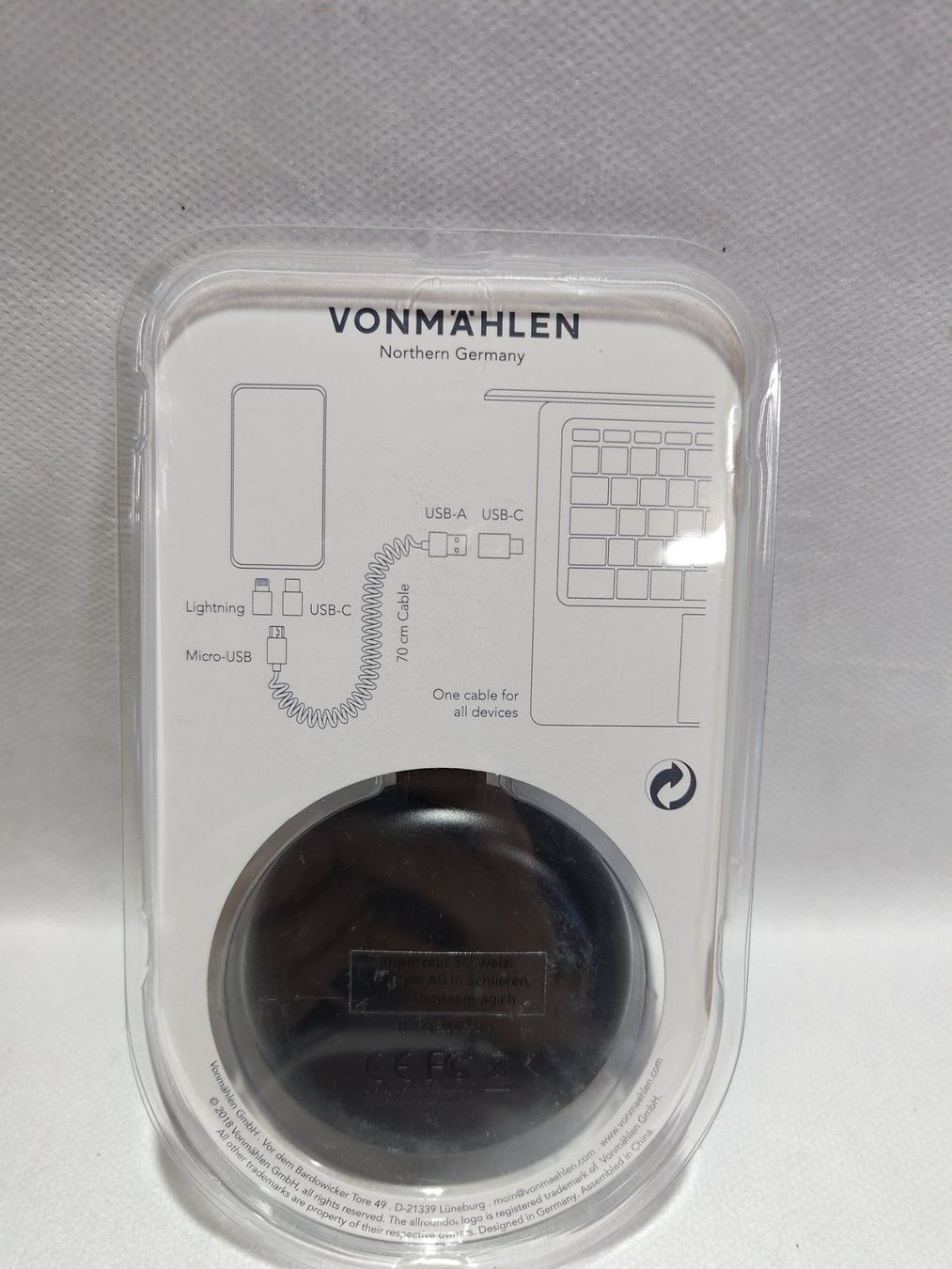 Cavi: Câble de charge 3 en 1 Vonmählen neuf! – Nuovo e nell'imballaggio originale da Courtemaîche venduto da Atelier.tech-Market 1