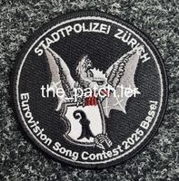 Stadtpolizei Zürich Patch ESC Basel gestickt