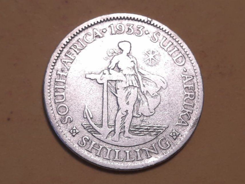 Tutti le monete: Südafrika 1 Shilling "George V" 1933 Silber – Usato da Buchs SG venduto da numispatica