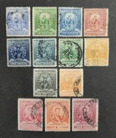 Peru 1896-1900, Satz gestempelt