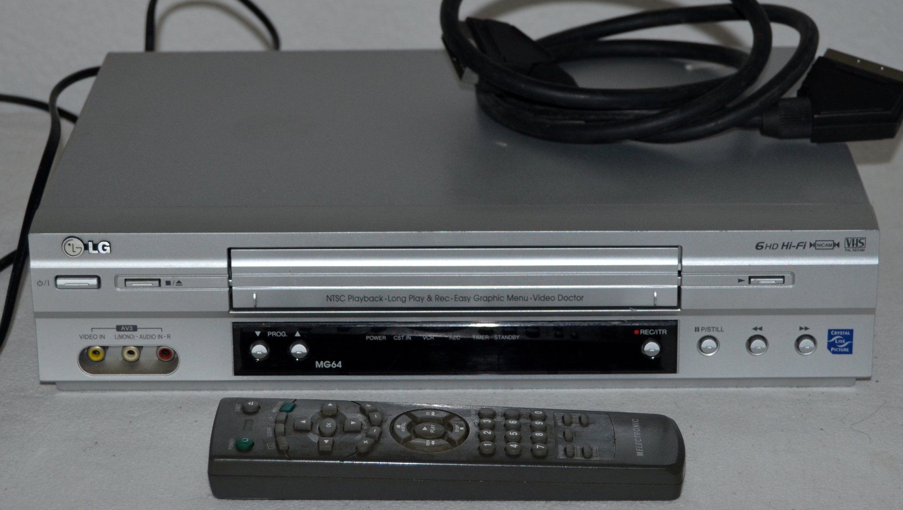 LG Registratori: Videorecorder / magnétoscope VHS LG MG64 – Usato da Collonges venduto da arashee 1
