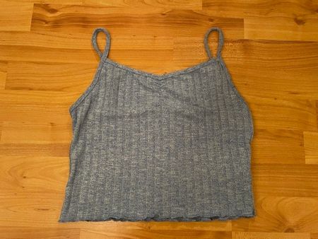 Kurzes Top blau, Grösse S, NEU