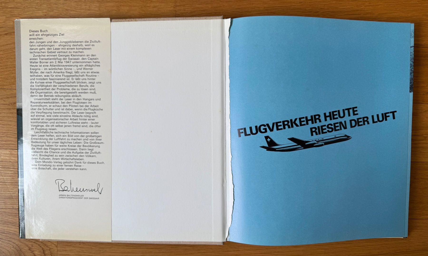 Bücher: Buch: Riesen der Luft - Flugverkehr heute – Gebraucht aus Ostermundigen von airline-trolley 2