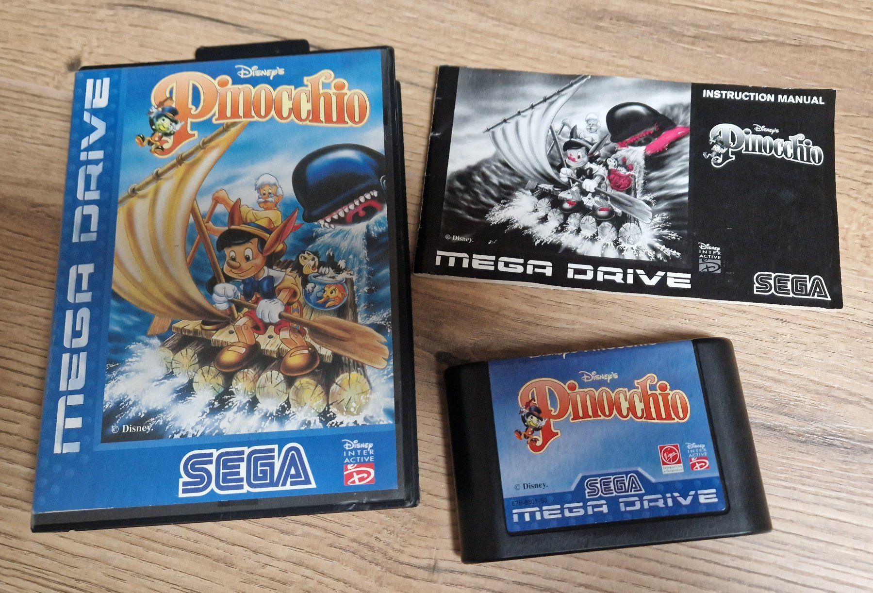Sega Giochi: Sega Mega Drive Pinocchio komplett – Usato da Rheinau venduto da tobitobsen80