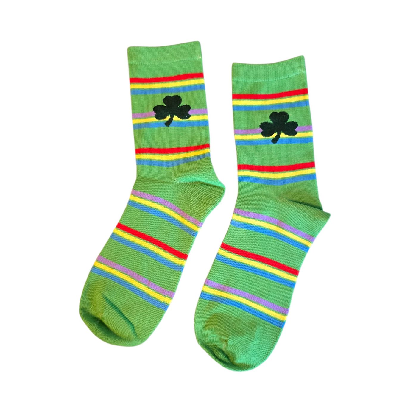 Calze: Socken Kleeblatt / Glücksbringer / Cloverleaf – Nuovo e nell'imballaggio originale da Zürich venduto da amysmith 1