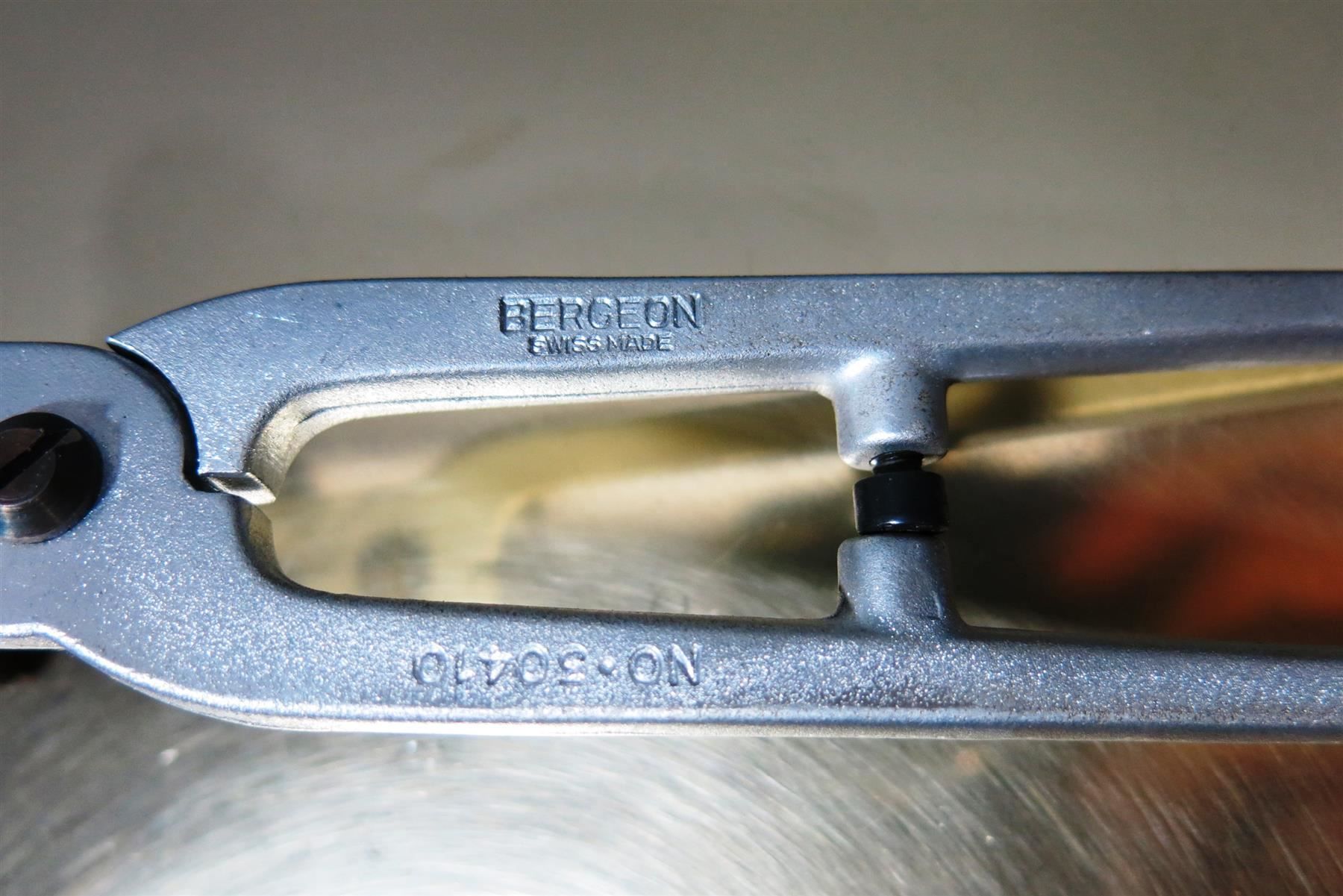 Bergeon Alle Werkzeuge: Ringaufsägezange Bergeon 30410 Das S – Gebraucht aus Laufenburg von Sirluger 2