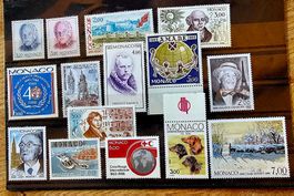 MONACO timbres neufs ** ~1988