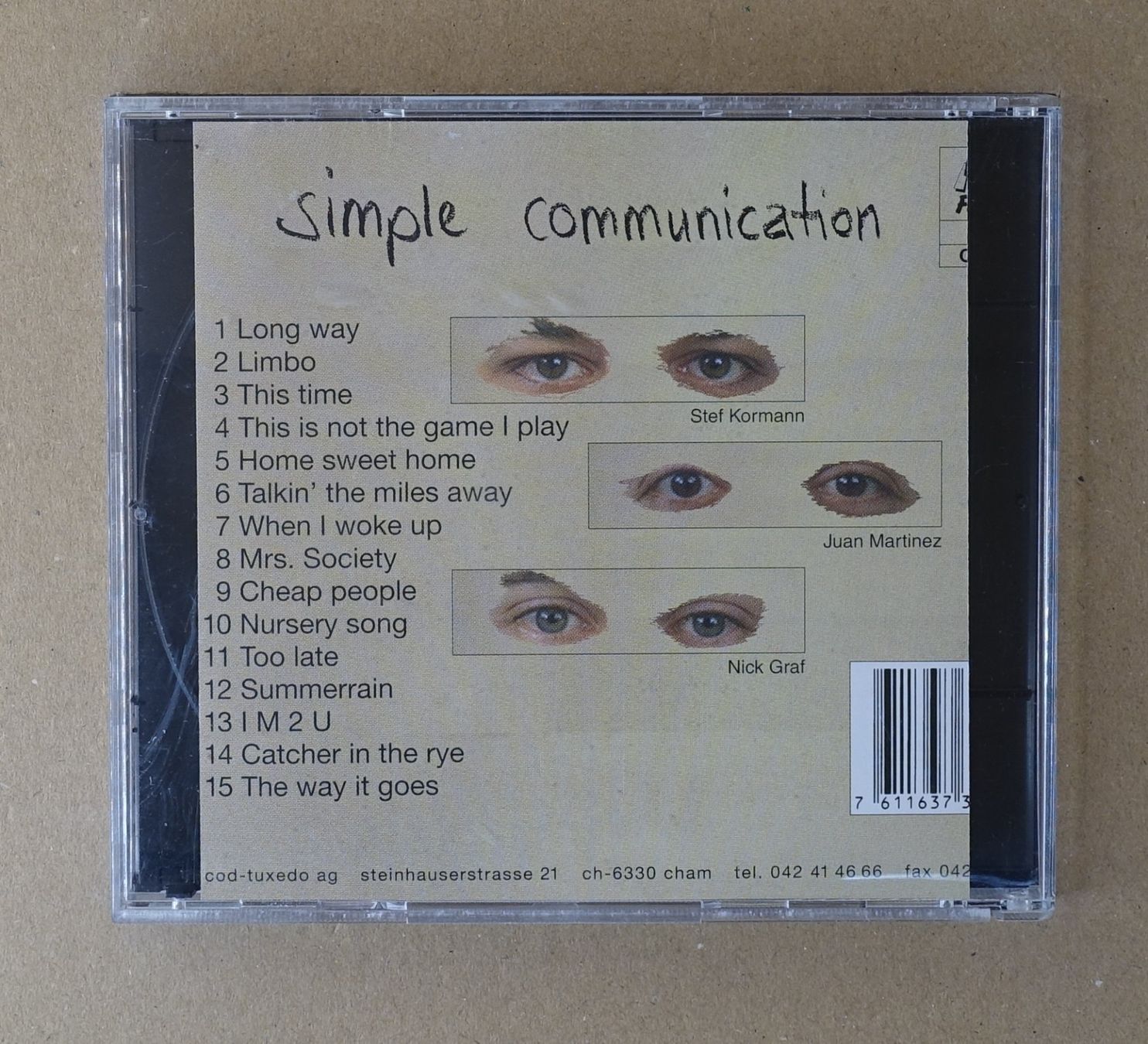 CDs: Simple Communication (Schweiz) - F33 – Gebraucht aus Sessa von fraenklishop 1