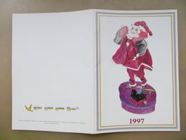 Offizielle Glückwunschkarte der Schweizer Post 1997