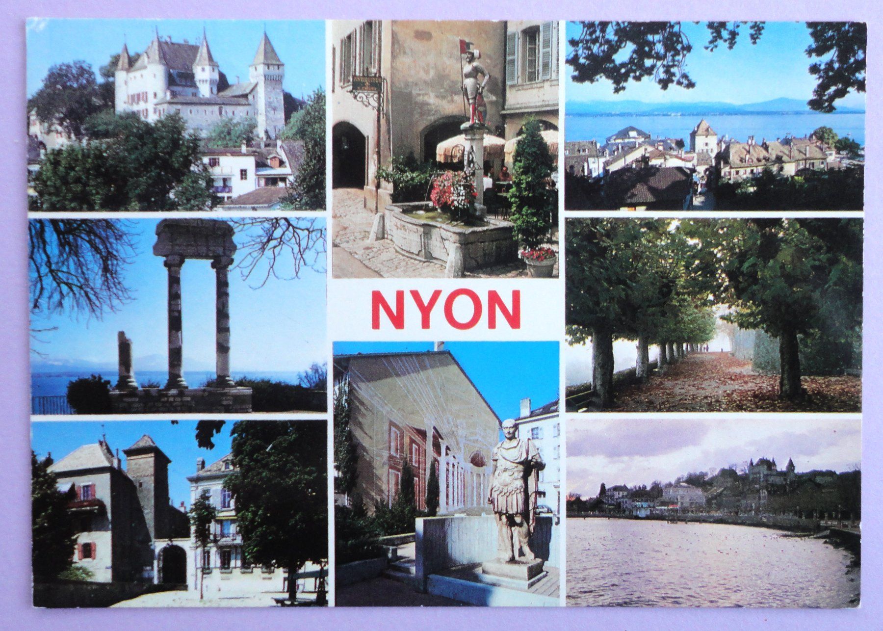 Cartoline postali: Nyon – Usato da Fétigny venduto da Billy2miny