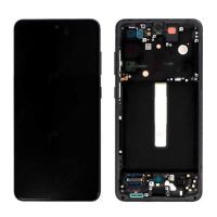 Ecran OLED Samsung Galaxy S21 FE (G990) + Châssis (OEM Noir)