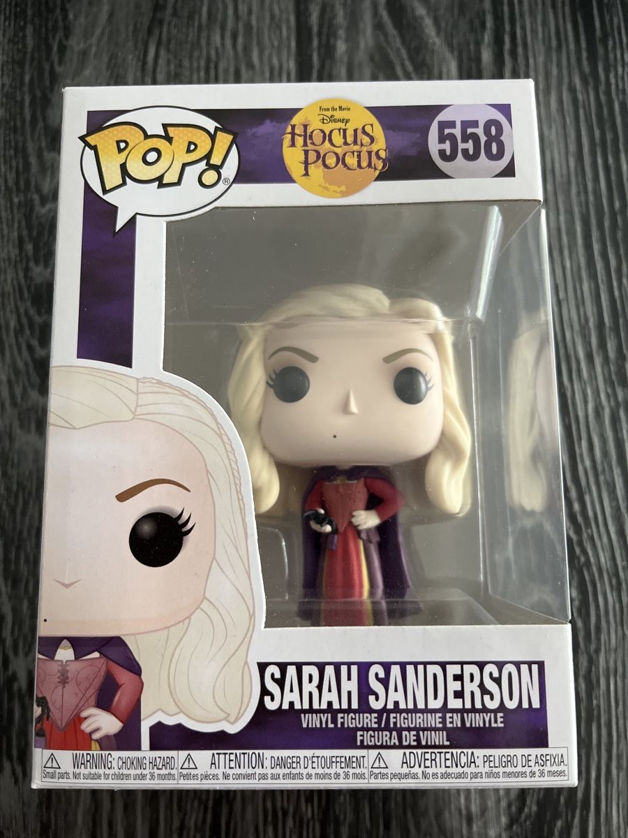 Funko Statuette: Funko pop Disney Hocus Pocus Sarah 558 – Nuovo e nell'imballaggio originale da Yverdon-les-Bains venduto da vin_95zk