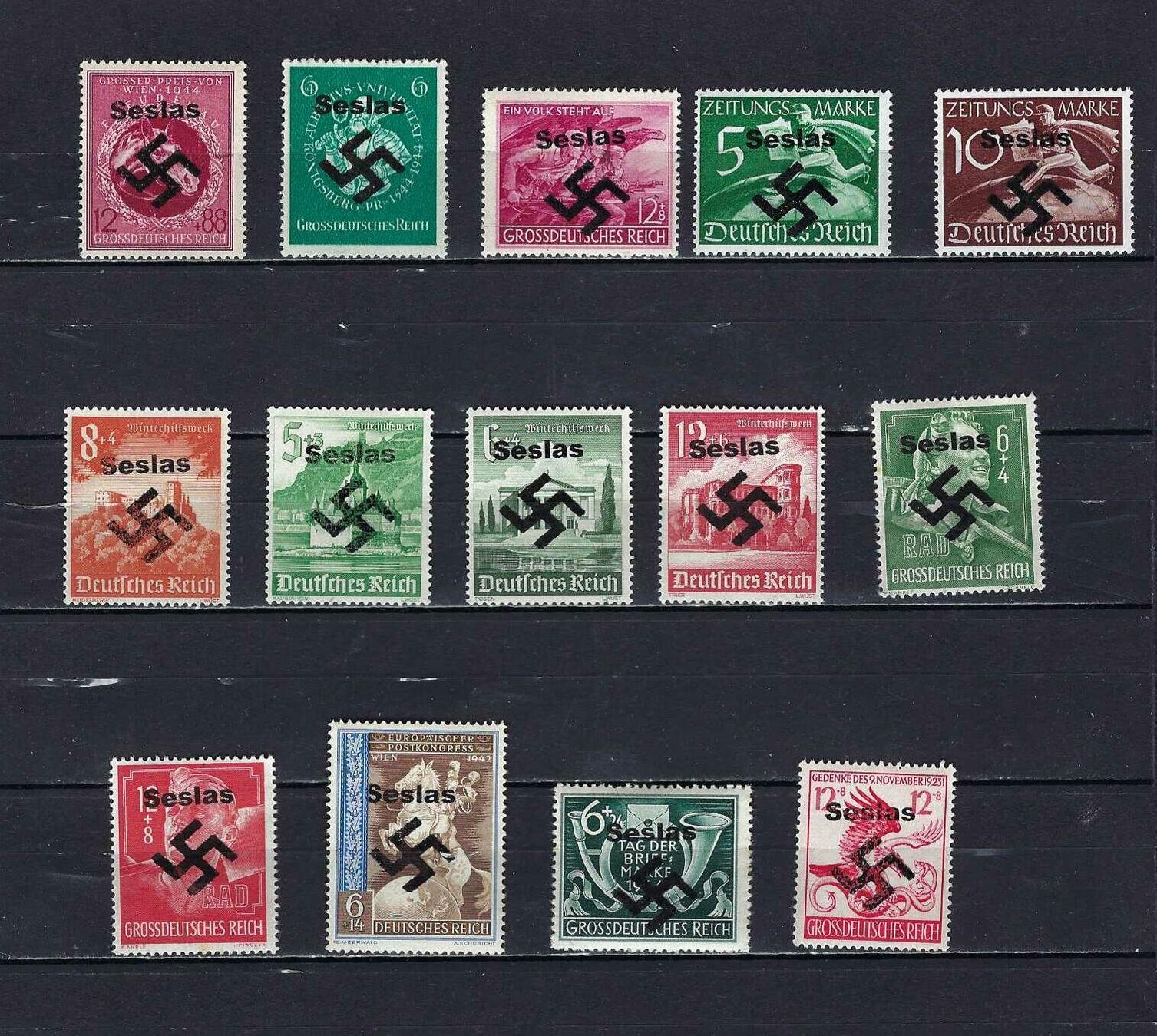 Tutti i francobolli: WKII Besetzung ** – Nuovo e nell'imballaggio originale da Altstätten SG venduto da Nandodax