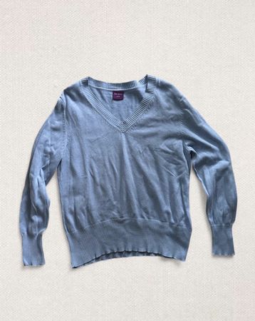 Damen Pullover blue motion hellblau Grösse 40/42 Baumwolle