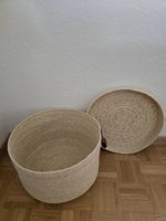 Small storage basket made of seagrass