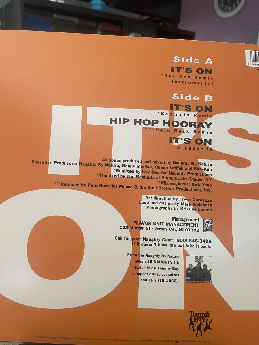 Dischi in vinile: Naughty by Nature / it’s on  – Nuovo (secondo la descrizione) da Dagmersellen venduto da stonefinger 1