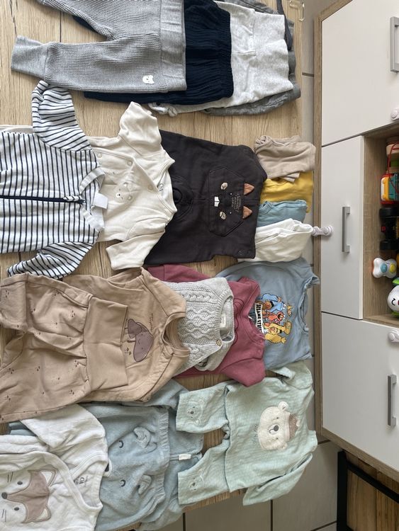 Ensembles coordonnés: Baby Kleider Paket Grösse 50/56- Herbst/Winter Kleider – D'occasion à Diegten par kip_wg9z