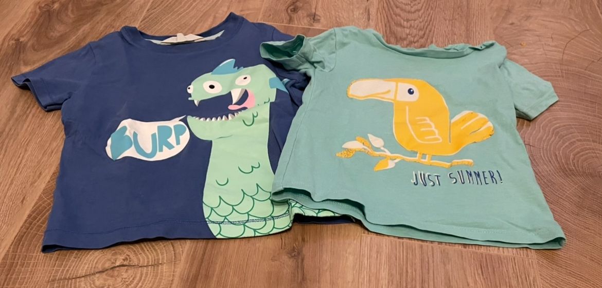 Camicie, Top & T-shirt: 2 T-Shirts, 80 – Usato da Gossau venduto da buendnerin21