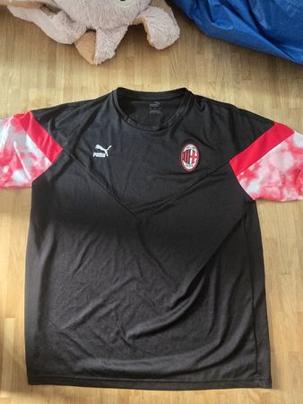 T-shirt AC Milan Puma manches courtes homme noir taille L