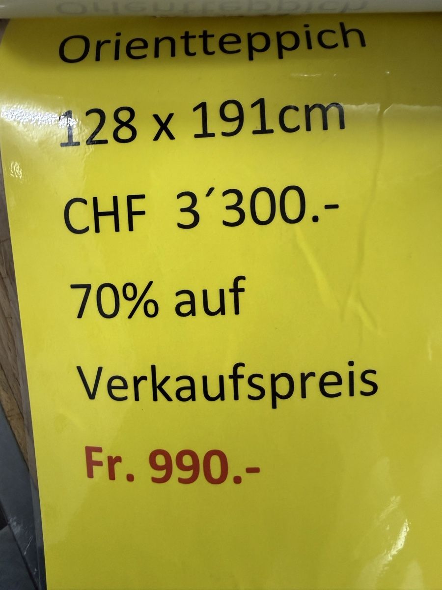Teppiche: Orientteppich – Neu (gemäss Beschreibung) aus Münsingen von SERGINHO83 1