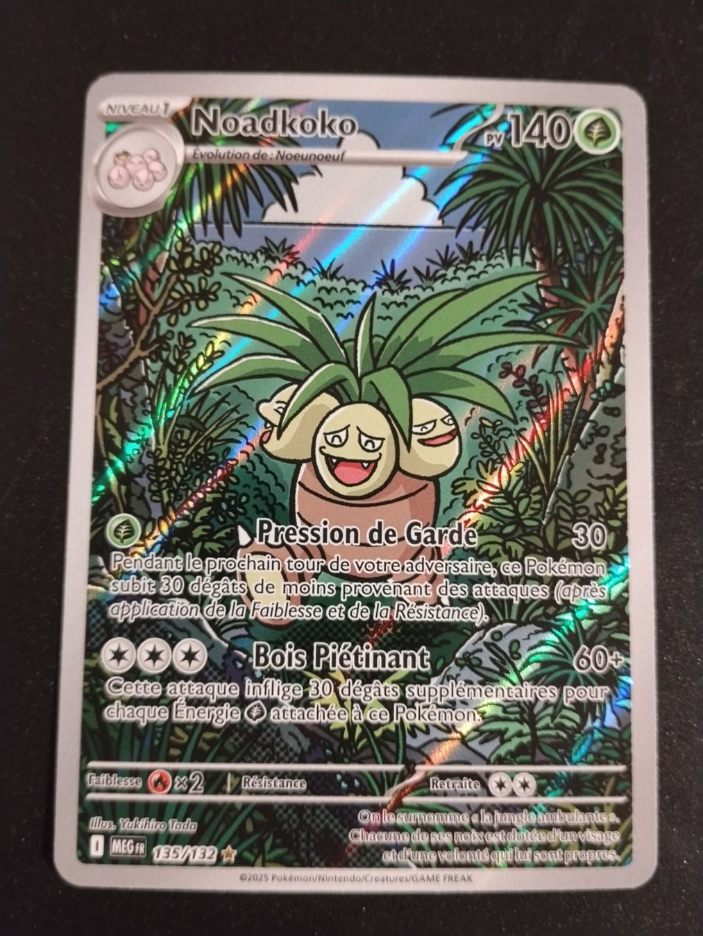 Pokémon Cartes à collectionner: Pokémon Méga-Evolution: Noadkoko 135/132 FR – D'occasion à Palézieux-Village par oufoux08