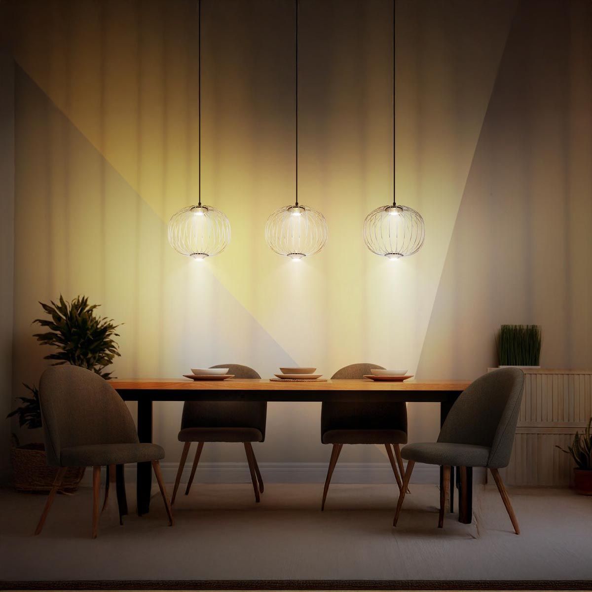 Lampadari & plafoniere: LED Pendelleuchte, 126 cm x 150 cm – Nuovo (secondo la descrizione) da Kreuzlingen venduto da Smart-Light 1