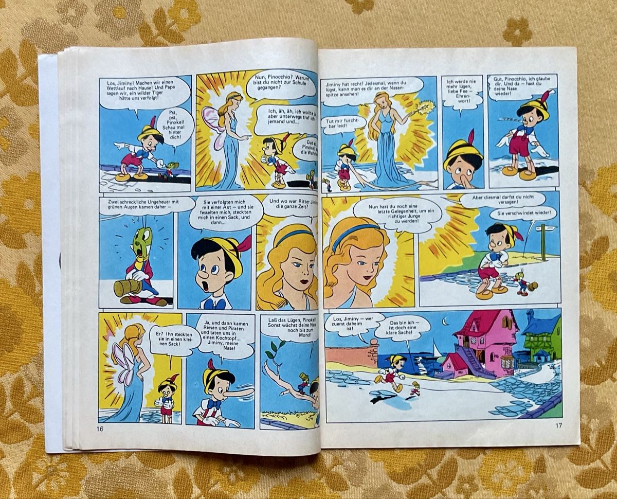 Fumetti: Pinocchio Comic Walt Disney Pinocchio von 1978 – Usato da Endingen venduto da nathan05 4