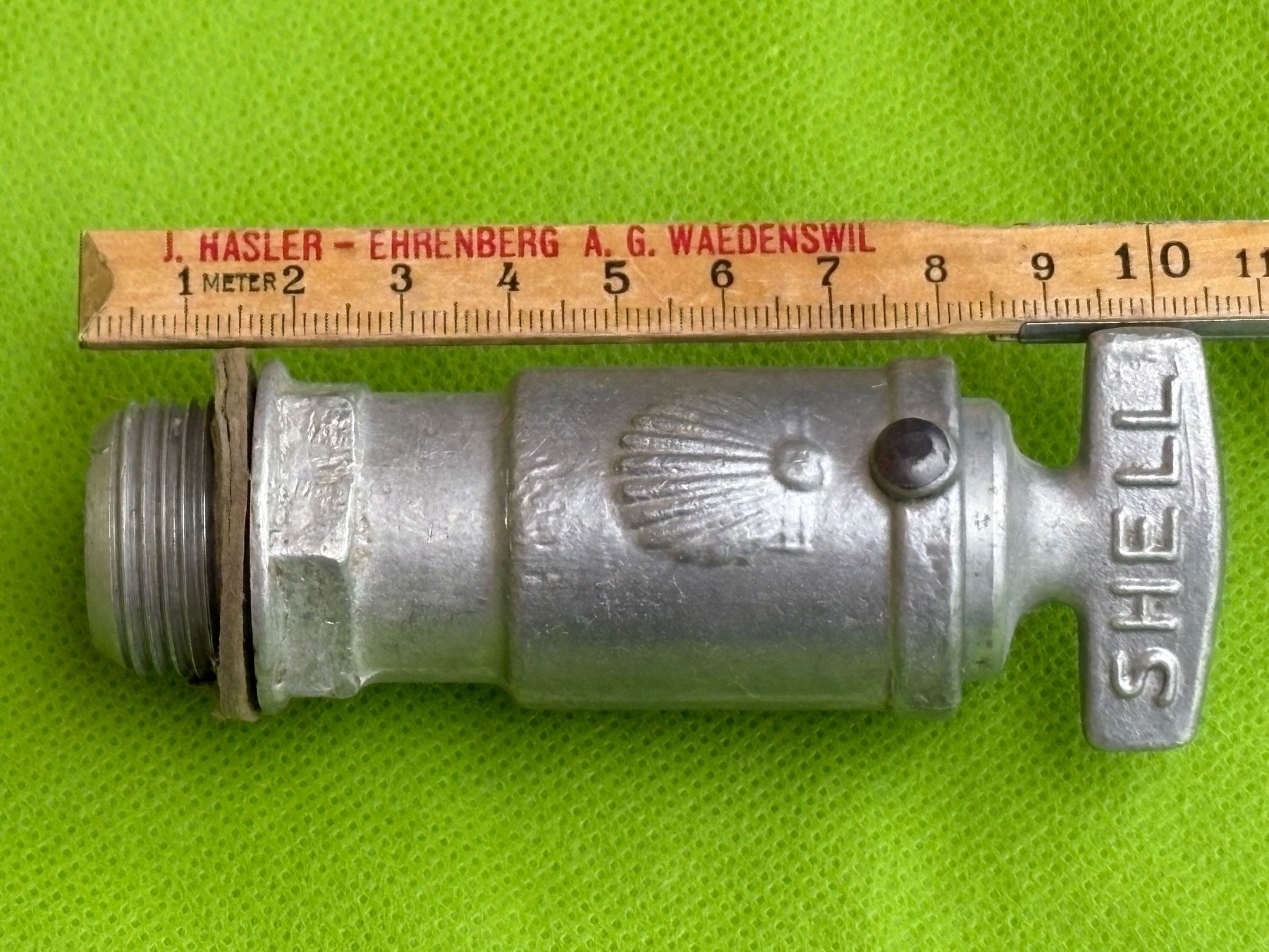 Dipinti: alter Original SHELL Ölhahn – Usato da Wil SG venduto da rolandsflohland 9