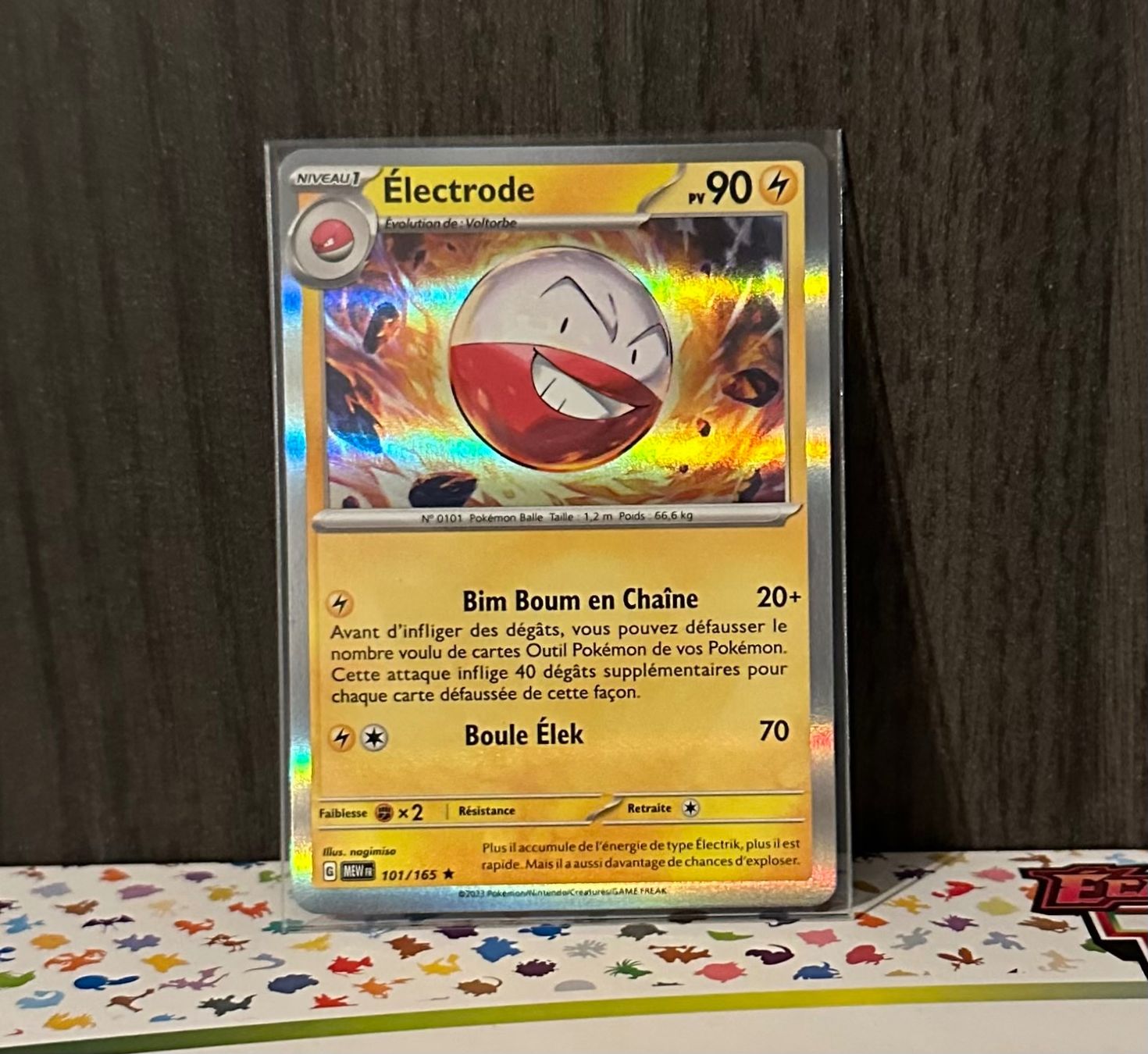 Pokémon Carte collezionabili: Pokémon FR Électrode Holo 151 – Usato da Grand-Lancy venduto da Mario64
