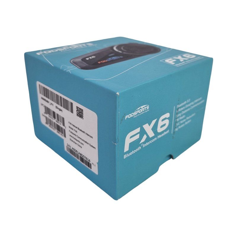 Cuffie: Fodsports FX6 Motorrad Bluetooth Headset – Nuovo (secondo la descrizione) da Wangen b. Olten venduto da Restwert_Wangen 1