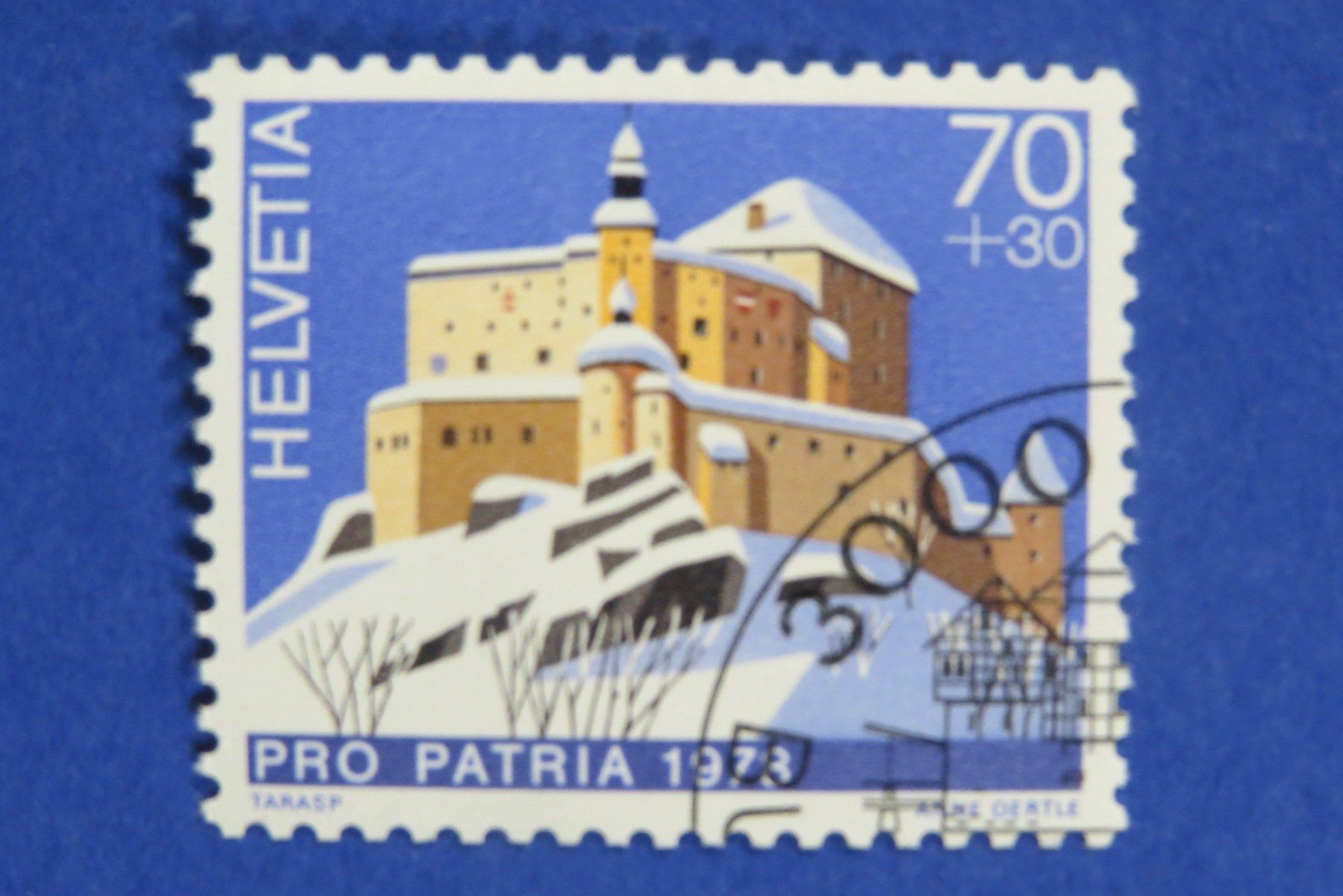 Tutti i francobolli: Serie Pro Patria 1978 - off.Ersttag-Eckstempel BERN – Usato da Brunnen venduto da Kumari 1