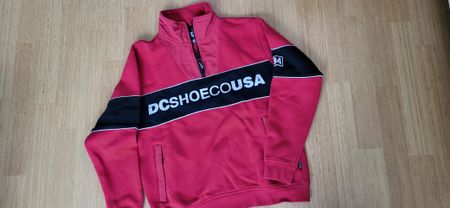 Sweatshirt M  rot/schwarz