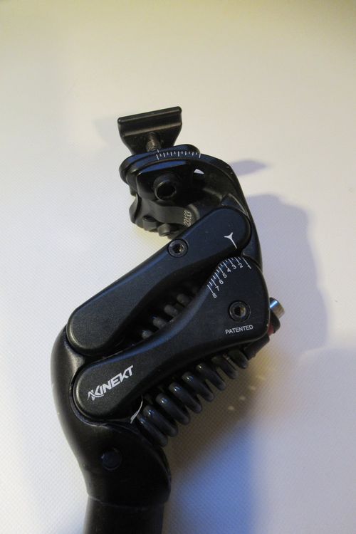 versenkbare gefederte sattelstütze